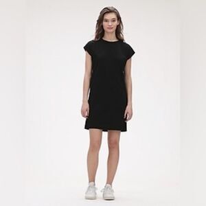 GAP Black Easy Tee Dress size S